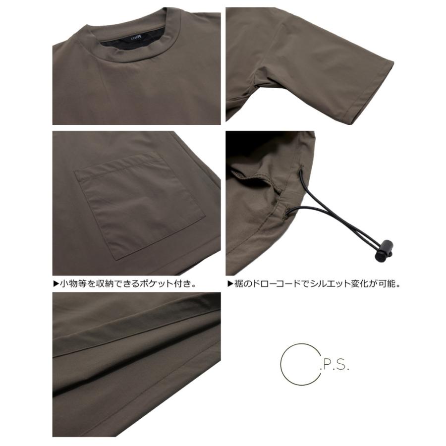 C.P.S(シーピーエス) MENS SHORT SLLEVE T-SHIRT / メンズ 軽量 半袖Tシャツ 126-6204｜bruno-regas｜08