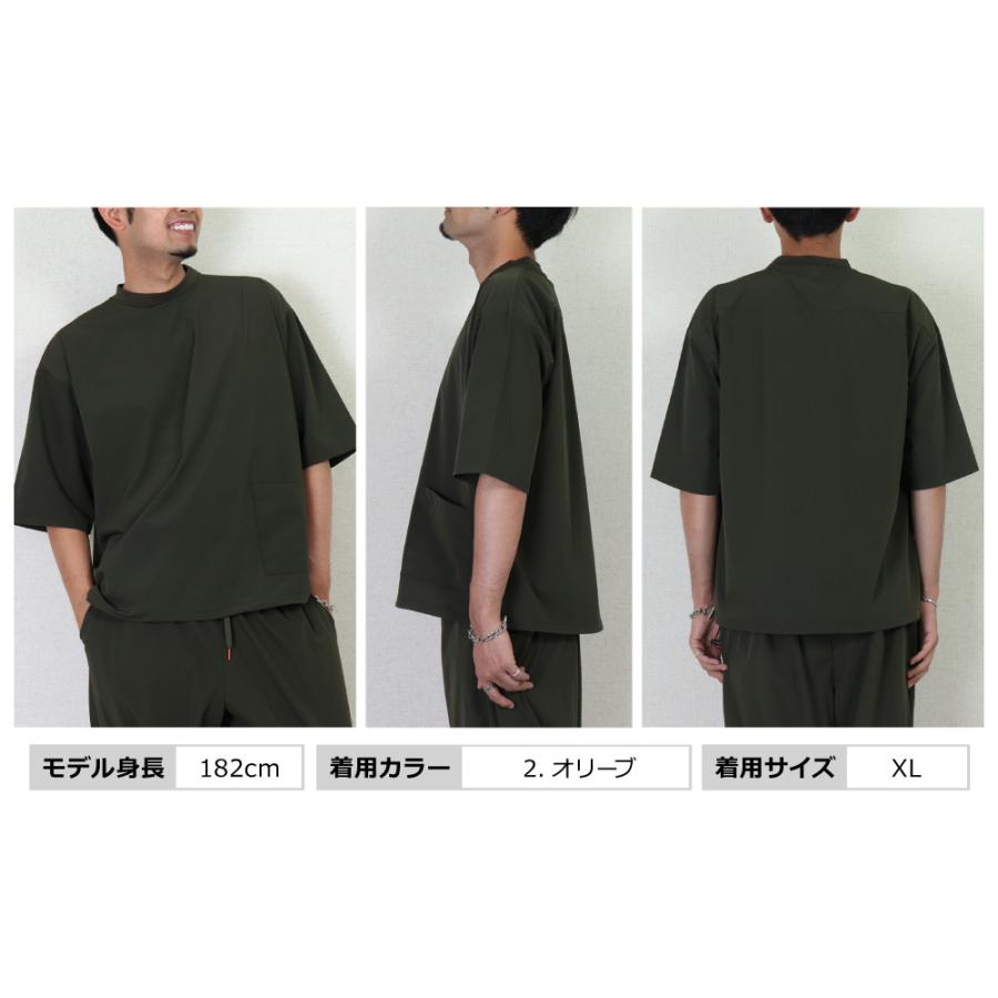 C.P.S(シーピーエス) MENS SHORT SLLEVE T-SHIRT / メンズ 軽量 半袖Tシャツ 126-6204｜bruno-regas｜06