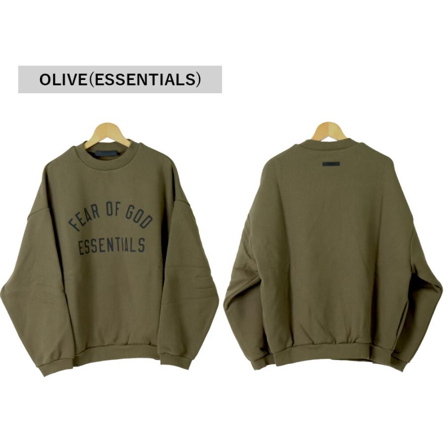 エッセンシャルズ トレーナー FEAR OF GOD ESSENTIALS フリース クルー
