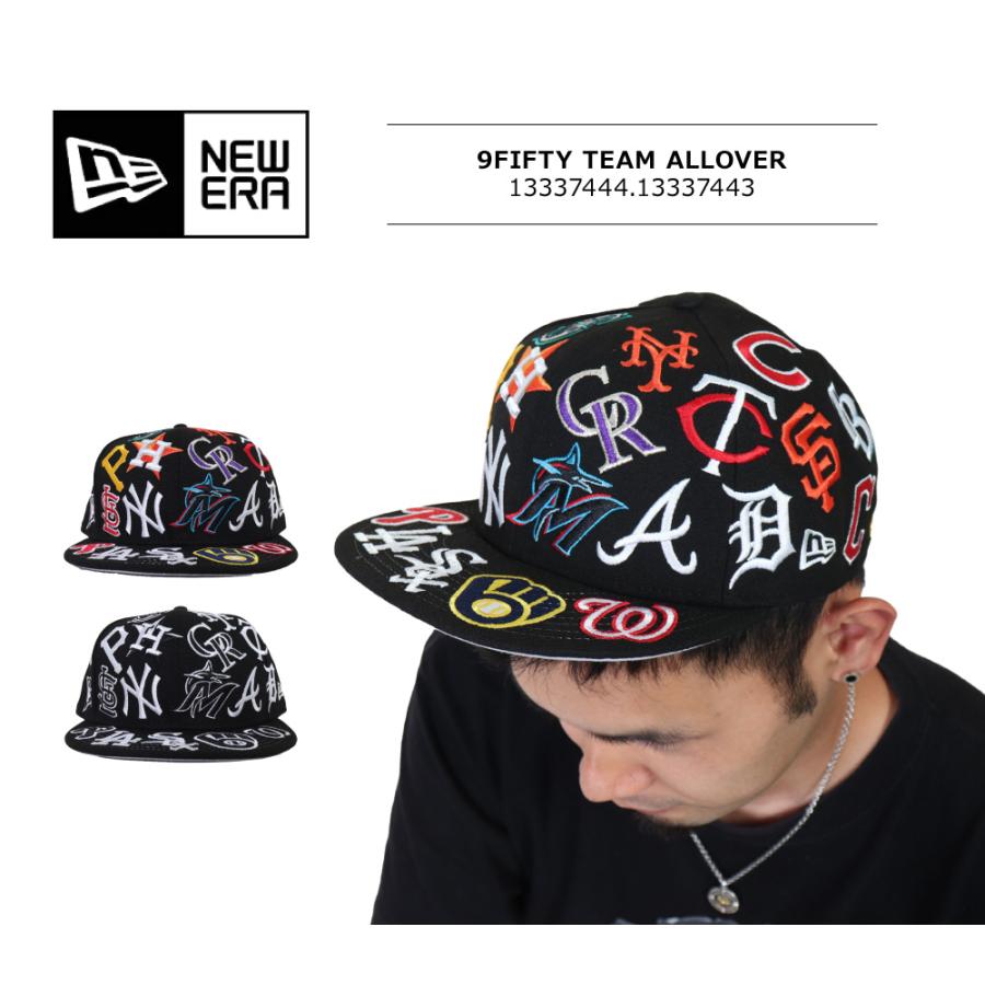NEW ERA ERA(ニューエラ) 9FIFTY TEAM ALLOVER / 950 チームロゴ NEW ERA ERA(ニューエラ) 9FIFTY TEAM ALLOVER / 950 チームロゴ
