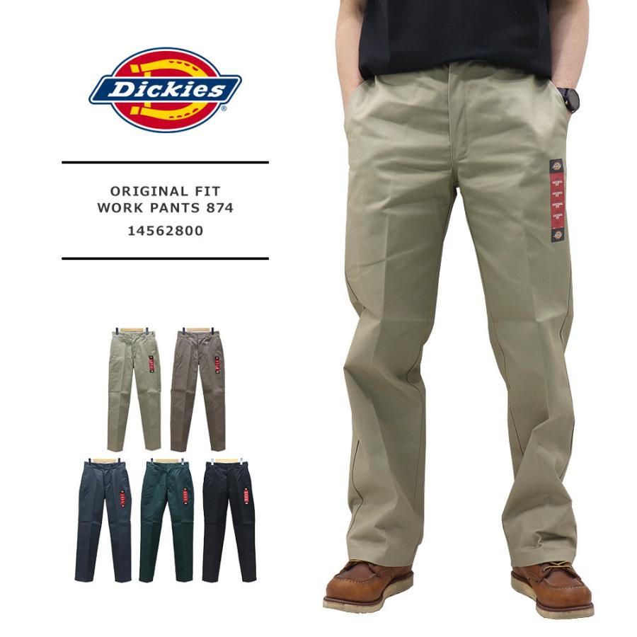 Dickies(ディッキーズ) MENS ORIGINAL FIT WORK PANTS 874 / メンズ ワークパンツ ワイドチノパン 874 14562800｜bruno-regas