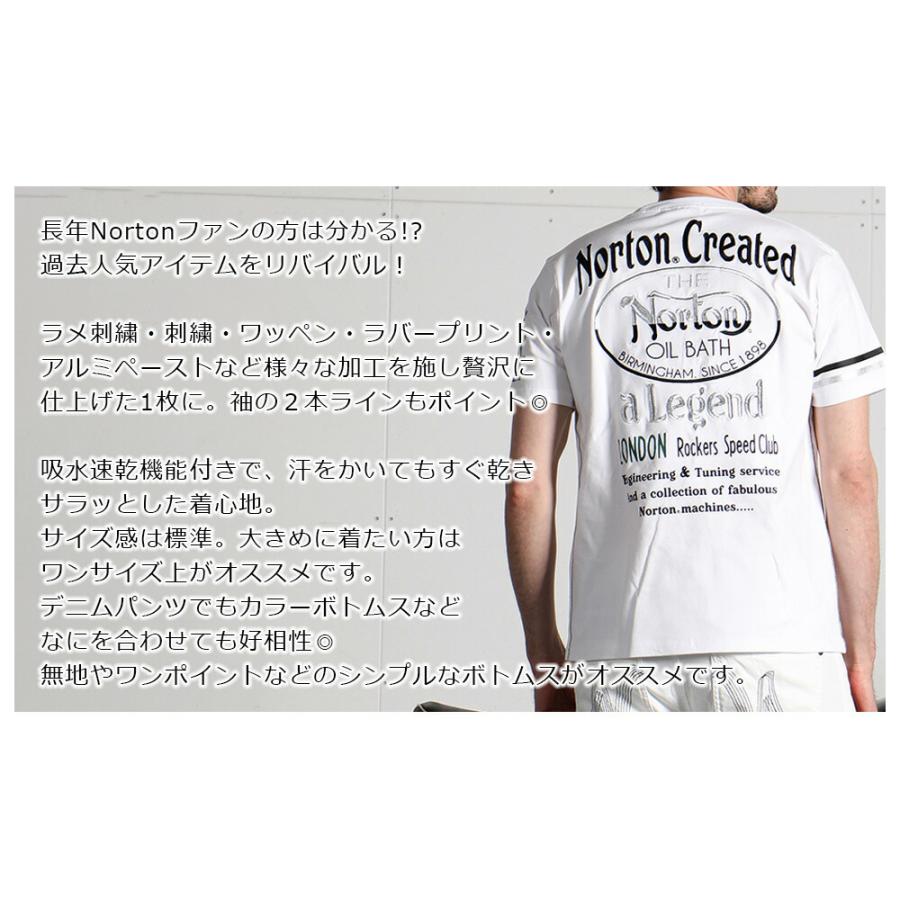 ノートン（NORTON） nortonメンズ服 Norton tシャツ tシャツ クルー