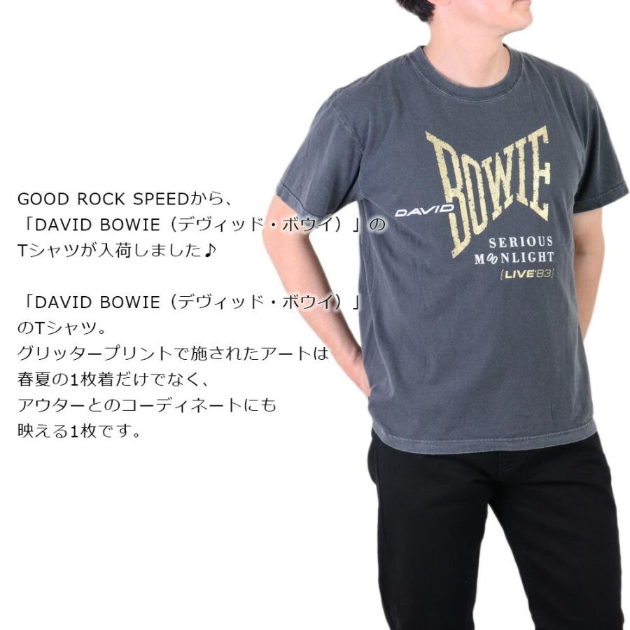 DAVID BOWIE tシャツ デヴィッド・ボウイ good rock speed グッド