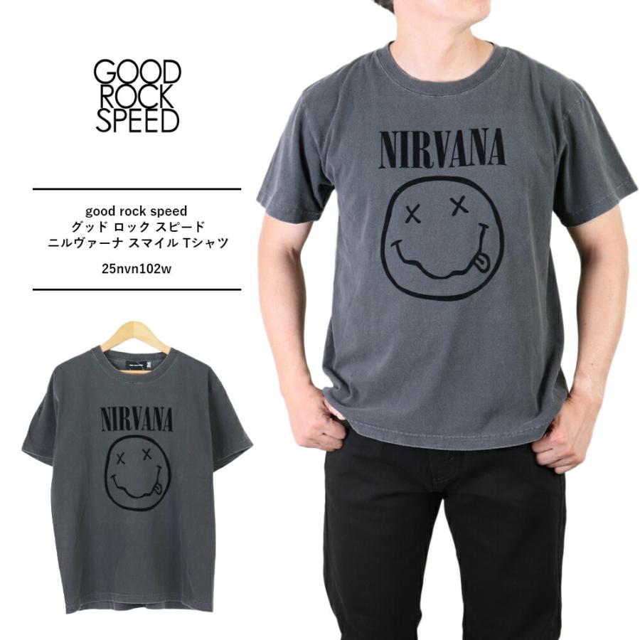 NIRVANA ニルヴァーナ tシャツ メンズ スマイル good rock speed