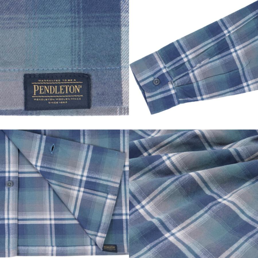 5*2様 PENDLETON ペンドルトン 長袖シャツ XXL チェック オンブ Pendleton チェック柄長袖シャツオンブレ