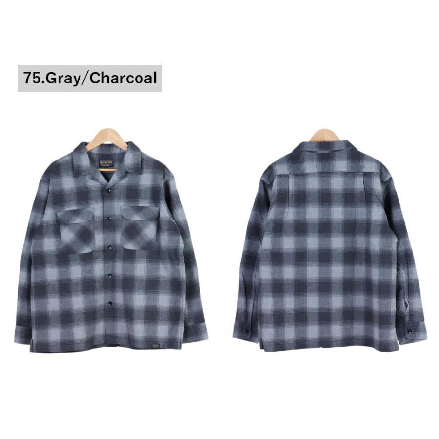 PENDLETON シャツ ペンドルトン チェックシャツ メンズ 長袖 オープン