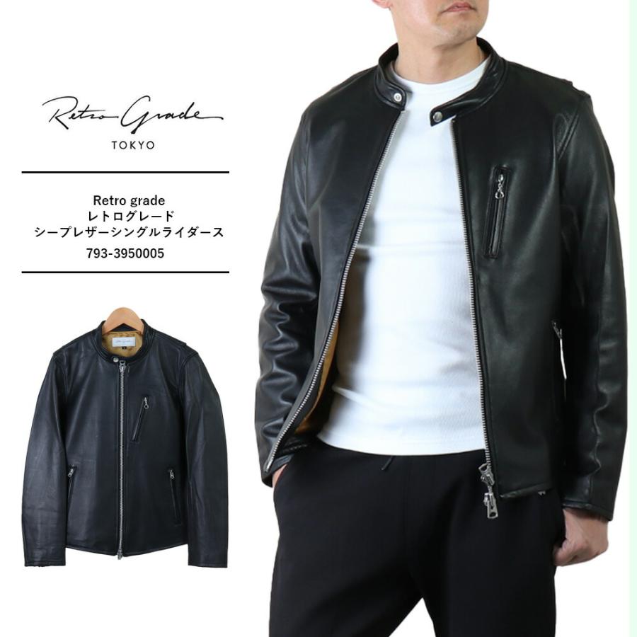 Retro Grade grade レザー ジャケット レトログレード メンズ Retro Grade grade レザー ジャケット レトログレード メンズ
