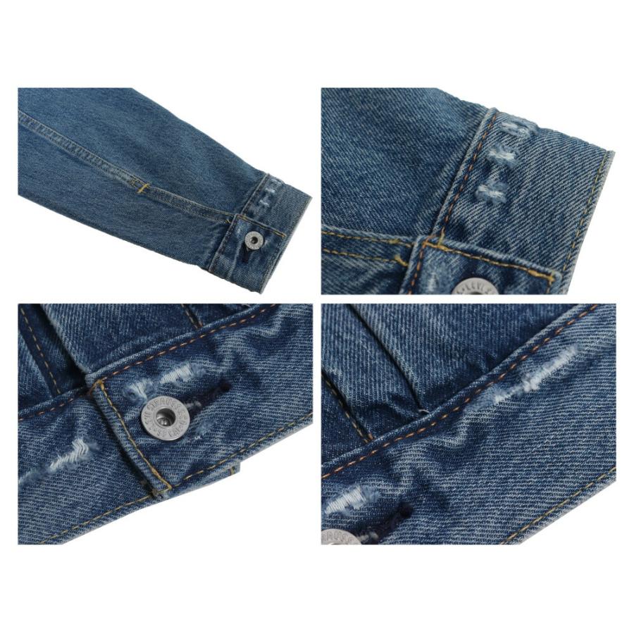 Levi's リーバイス 近年モデル デニムジャケット テーラード エイジング リーバイス トラッカージャケット Levis type1 タイプ1 Gジャン
