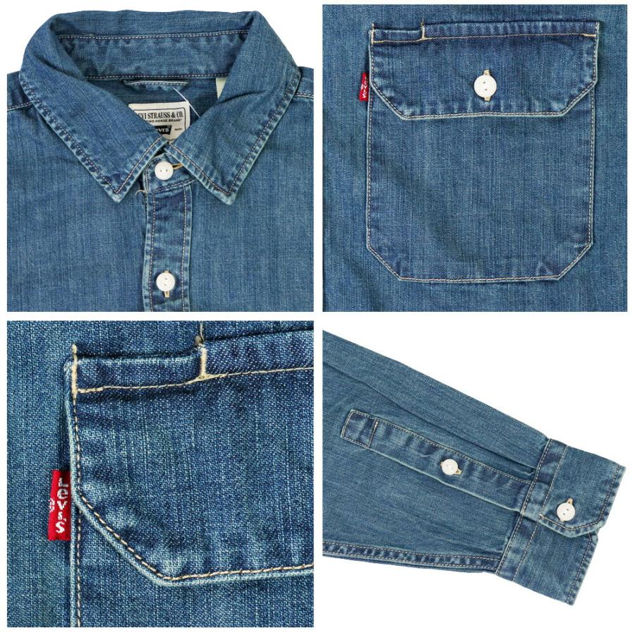 Levis PReMIUM Levi's リーバイス デニムシャツ ワーカーシャツ 長袖