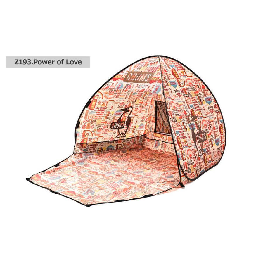 未使用 CHUMS チャムス POW ポップアップシェード 3人用 CHUMS チャムス Pop Up Sunshade 3/ポップアップ サンシェード 3