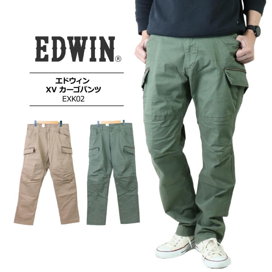 EDWIN エドウイン XV ジーンズ カーゴパンツ メンズ レギュラー EDWIN エドウイン XV ジーンズ カーゴパンツ メンズ レギュラー