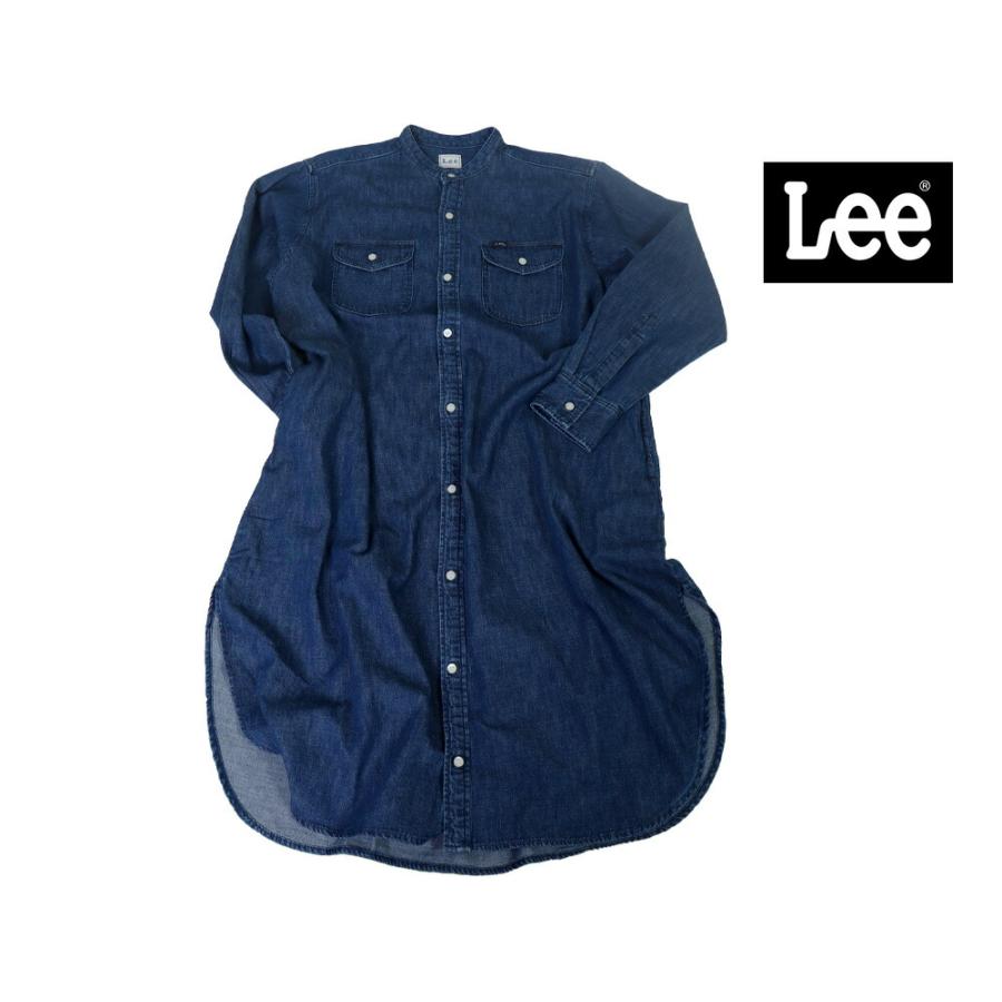 Lee LEE リー lee デニムワンピース シャツワンピース デニムシャツ