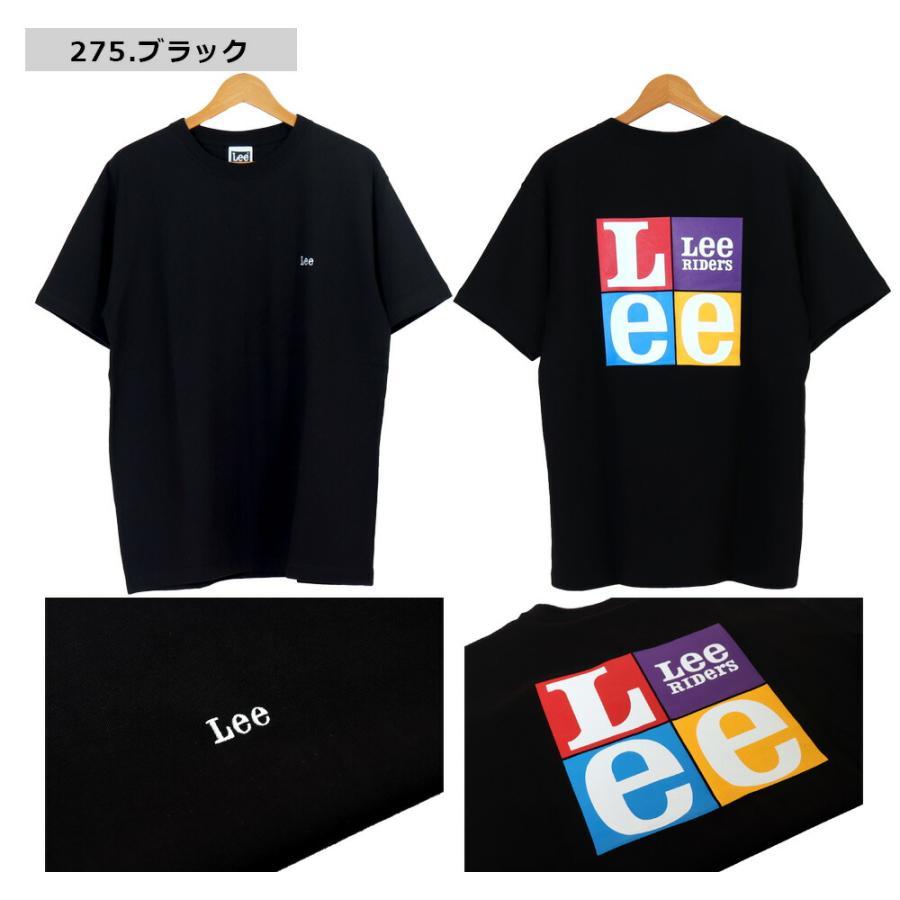 リー ロゴtシャツ lee tシャツ メンズ 半袖 Lee カラー バックプリントロゴ Tシャツ LT3069 Lee リュック にも合う ペアコーデ｜bruno-regas｜04