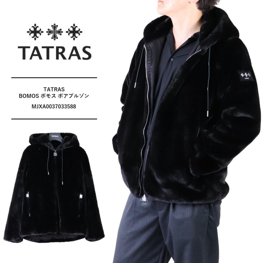 タトラス ボア ブルゾン TATRAS メンズ BOMOS ボアジャケット ボモス