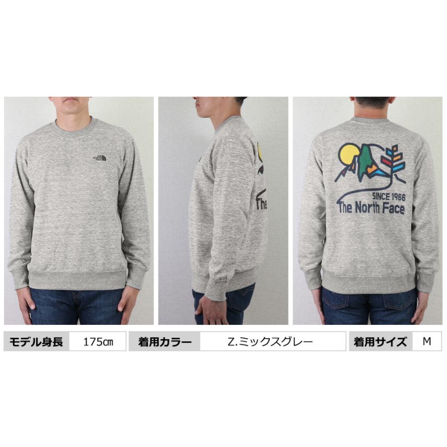 THE NORTH FACE スウェット グラフィックスウェットクルー ザ THE NORTH FACE スウェット グラフィックスウェットクルー ザ