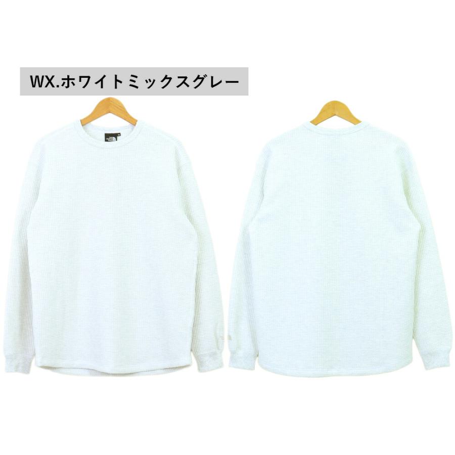 THE NORTH FACE Tシャツ ロングスリーブ ウォーム ワッフル クルー