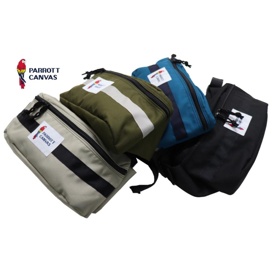 PARROTT CANVAS（パロットキャンバス） WAIST POUCH BAG / ウエスト