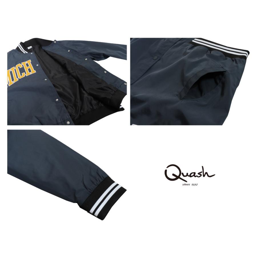 Quash QUASH(クワッシュ) MENS APPLIQUE EMBROIDERY STADIUM Quash QUASH(クワッシュ) MENS APPLIQUE EMBROIDERY STADIUM