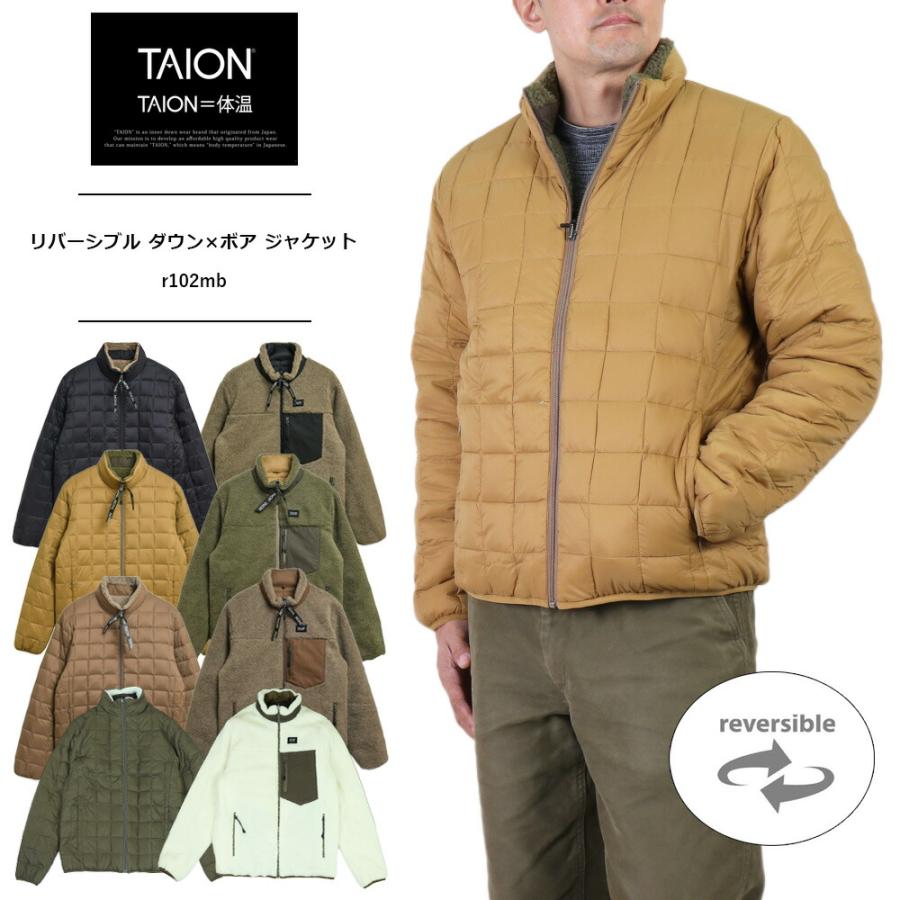 TAION（タイオン） ダウン ダウン レディース メンズ マウンテン