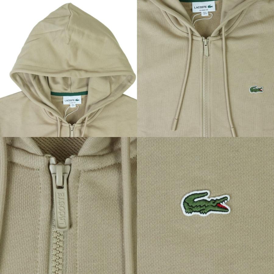Lacoste ラコステ パーカー メンズ スウェット ジップパーカー