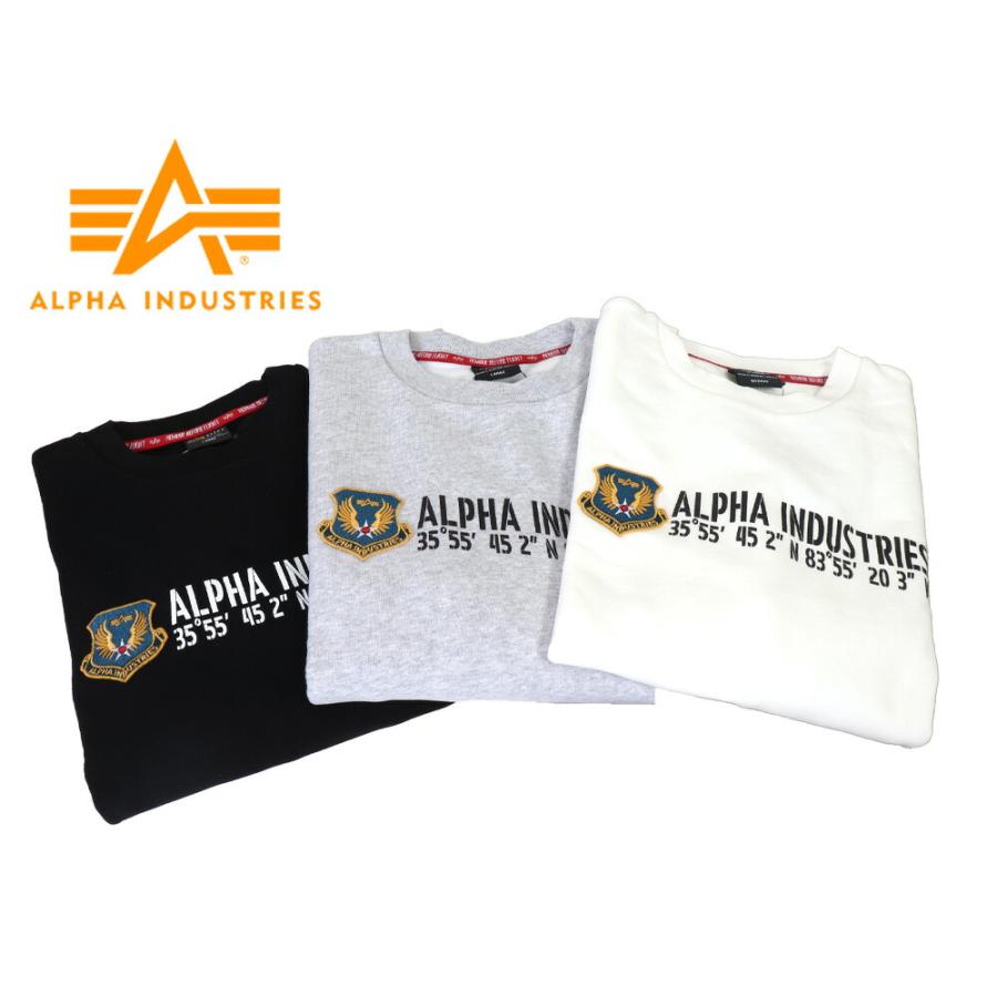 送料込★ALPHA INDUSTRIES★ Alpha Label スウェットシャツ Alpha Industries ALPHA INDUSTRIES INC スウェット アルファ