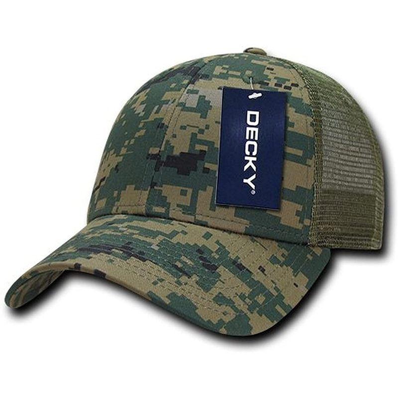 新製品情報も満載 Cap, Trucker Camo Structured DECKY Marines Uniform Combat その他帽子