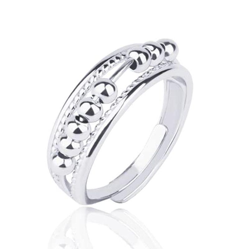 公式サイト 925 w Anxiety for Rings Fidget Women Ring Anxiety Anti Silver Sterling 指輪 公式サイト 925 w Anxiety for Rings Fidget Women Ring Anxiety Anti Silver Sterling 指輪