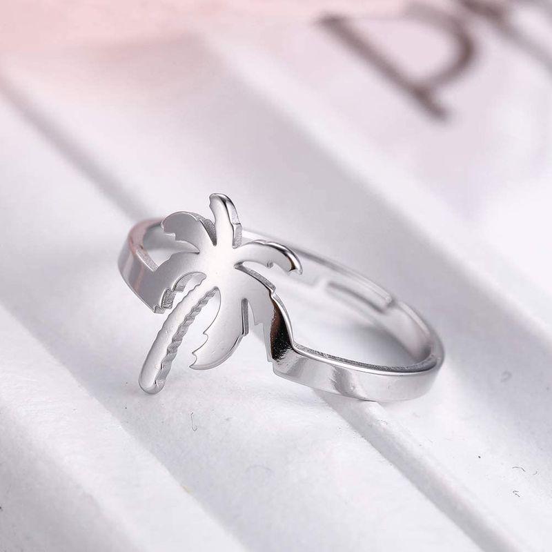 Cooltime Stainless Steel Statement Ring Palm Tree Ring U V Uならショッピング ランキングや口コミも豊富なネット通販 更にお得なpaypay残高も スマホアプリも充実で毎日どこからでも気になる商品をその場でお求め