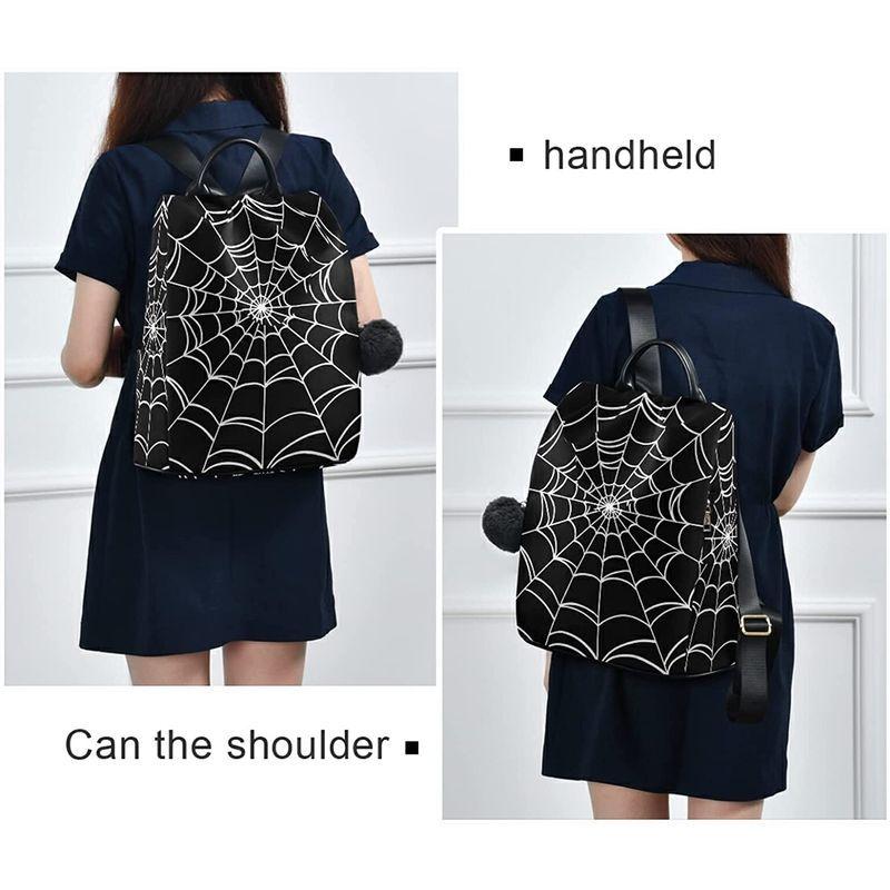 Goth Spider その他バッグ Web Backpack Purse for Women Anti theft brush Nylon  Women 20220422074534 00510