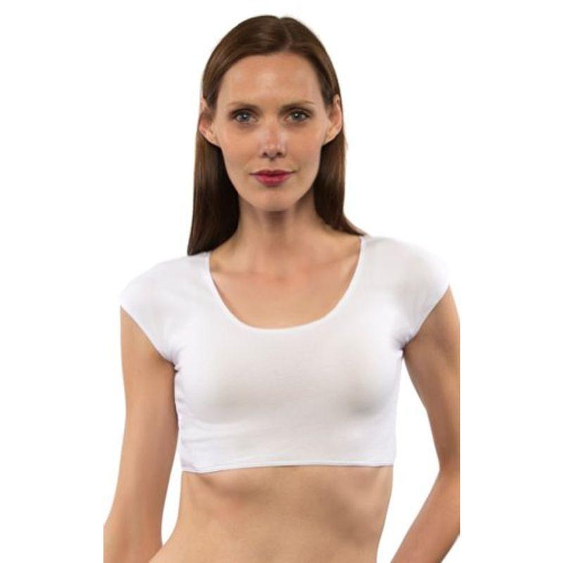 Downeast Women's Demi Tee T-Shirt, White, X-Large