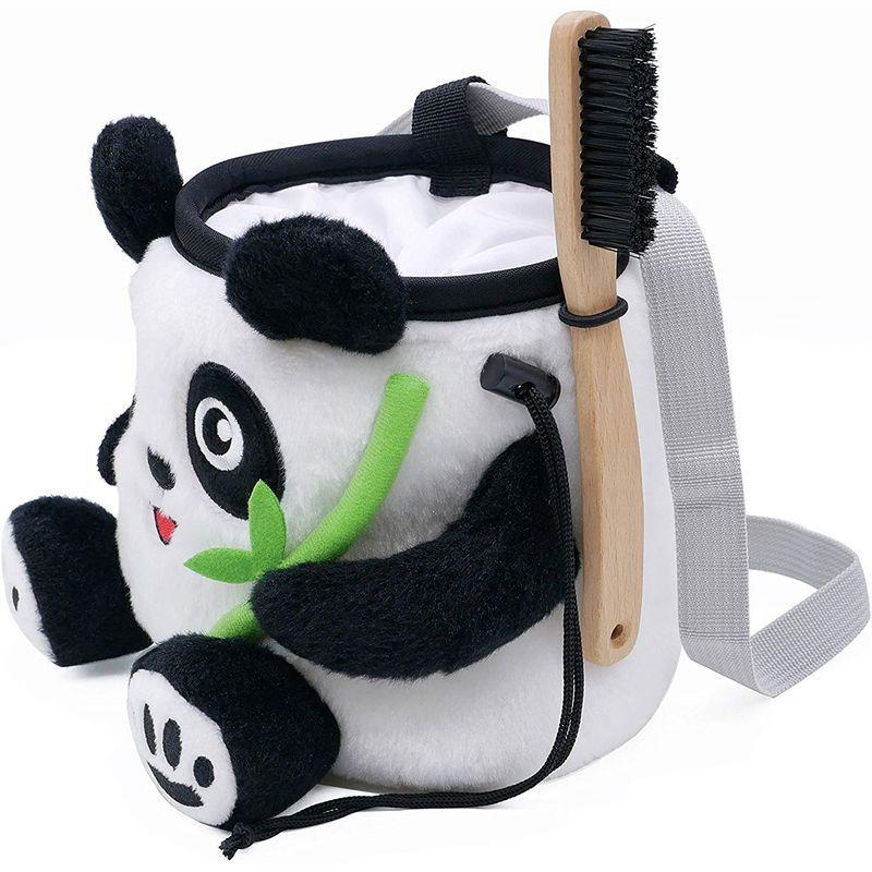 YY Vertical Panda Edition Animal Chalkbag for Rock Climbing