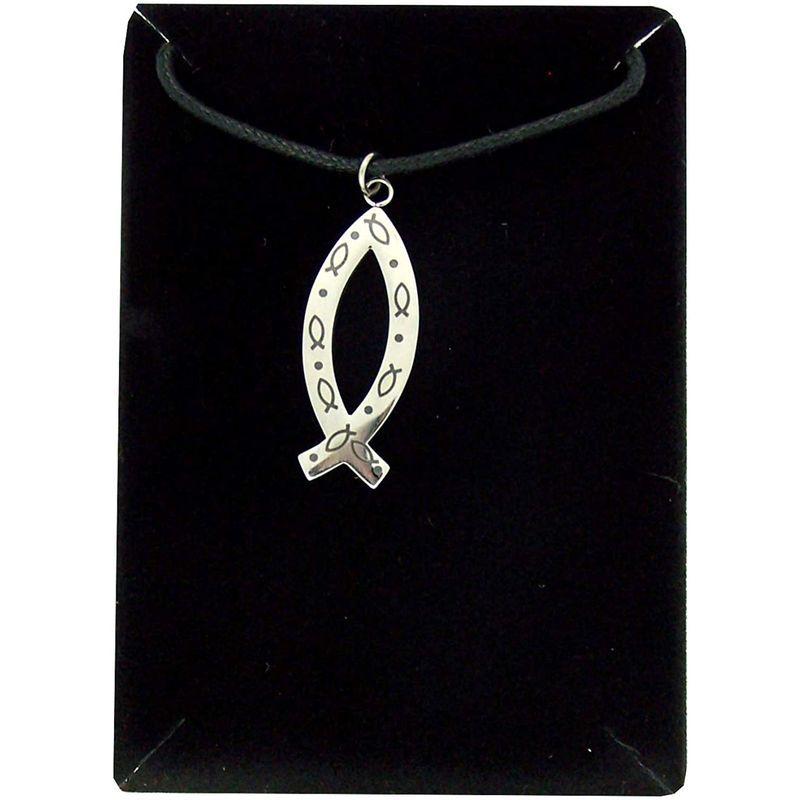 人気No.1 Silver Toned Religious Necklace Pendant on Adjustable Rope Cord for  Me - localrevenue.go.ug