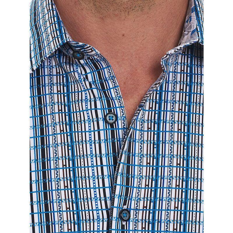 Robert Men's Graham Men's The MOBO L/S Woven Woven その他ワイシャツ Shirt, Light Blue, Small Robert Men's Graham Men's The MOBO L/S Woven Woven その他ワイシャツ Shirt, Light Blue, Small