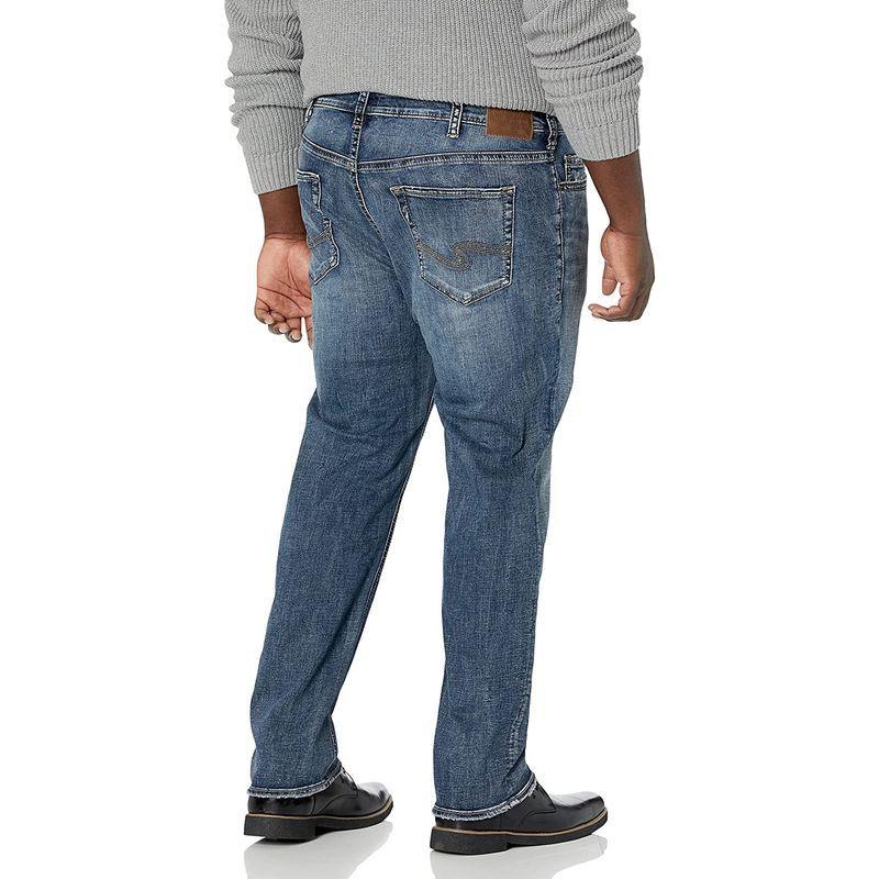 【中古】 Silver Jeans, Leg Straight Fit Easy Grayson Tall & Big Men's Co. Jeans ジーンズ、デニム