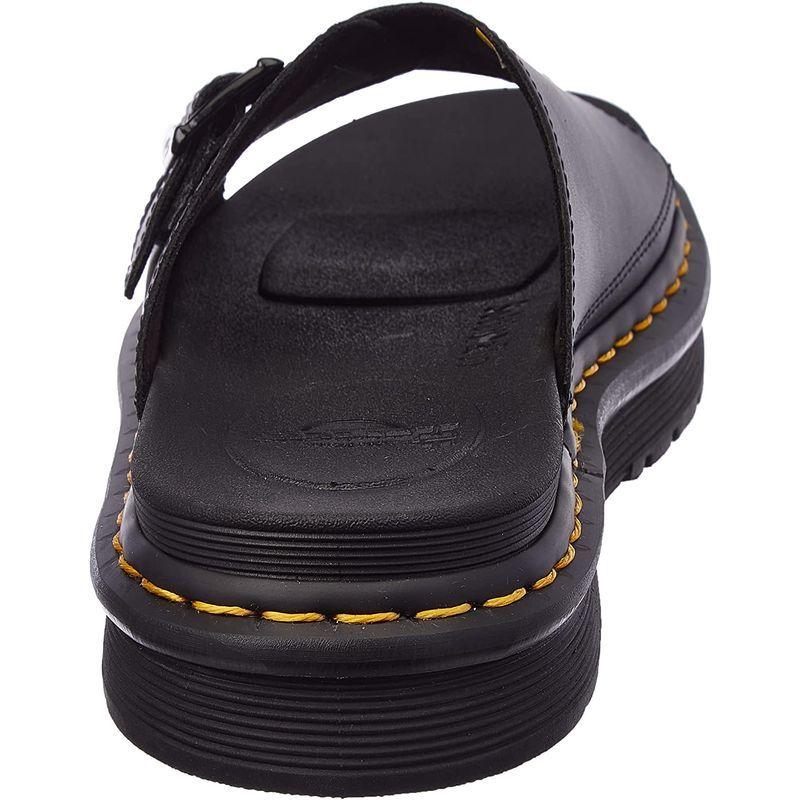 から厳選した Black Sandal, Slide Men's Martens Dr. Hydro 14 Leather, コンフォートサンダル