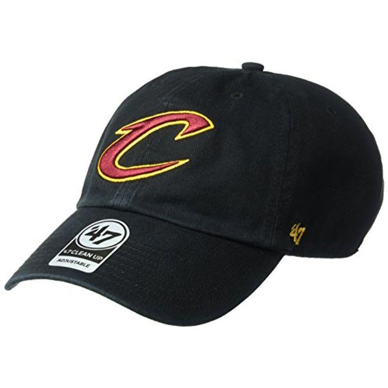 最大84%OFFクーポン #039;47 NBA Cleveland Cavaliers Clean Up Adjustable Hat Black  One Size cisama.sc.gov.br