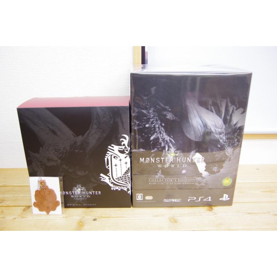Monster Hunter World モンスターハンター ワールド コレクターズエディション Cpcs Ps4 ソフト オリジナルヘッドセット リオレウスモデル マスコット付 Supersport Tn