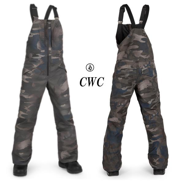 23-24 子供用 VOLCOM ビブパンツ BARKLEY INS BIB OVERALL I1252400: 正規品/ジュニア/キッズ/ボルコム/スノーボードウエア/スノボ/snowの画像