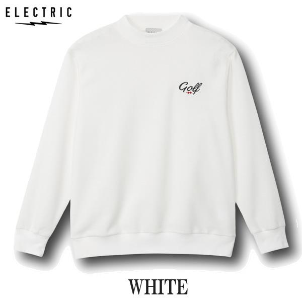 【ネコポス便】25FW ELECTRIC ゴルフ シャツ EG25FT02 GOLF LOGO EMBROIDERY MOCK NECK THERMAL：正規品/エレク/メンズ/男性用/モックネック/長袖 | ELECTRIC | 02