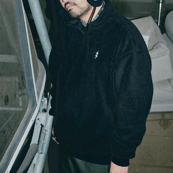 ELECTRIC Lサイズ 24-25 リバーシブルハーフジップ UNDERVOLT