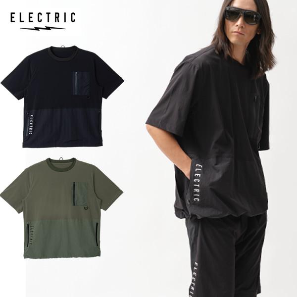 【ネコポス便】26SS ELECTRIC Tシャツ E26ST24 NYLON CARGO POCKET TEE：正規品/エレクトリック/メンズ/エレク/男性用/半袖/ | ELECTRIC