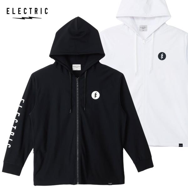 【ネコポス便】26SS ELECTRIC ラッシュガード E26SU08 ICON LOGO DRY FULL-ZIP：正規品/エレクトリック/メンズ/長袖/フーディー/フードラッシュ/男性用 | ELECTRIC
