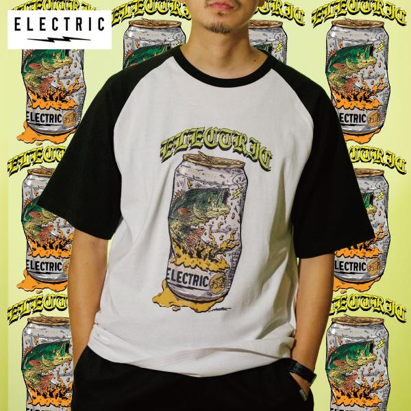 【ネコポス便】26SS ELECTRIC X HIROTTON コラボTシャツ E26ST16 BEER CAN RAGLAN S/S TEE： 正規品/エレクトリック/メンズ/半袖/エレク/男性用/コットンT | ELECTRIC