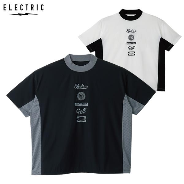 【ネコポス便】26SS ELECTRIC ゴルフ シャツ EG26SU01 LOGOS S/S GAME SHIRT：正規品/エレクトリック/メンズ/男性用/半袖/ロゴ/ゴルフシャツ | ELECTRIC