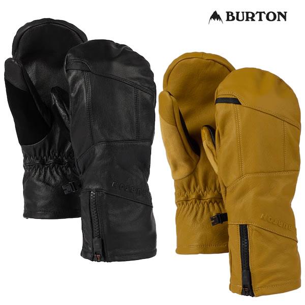 21-22 BURTON グローブ [ak] Leather Tech Mitten 13167102: 正規品/スノーボードウエア/バートン/メンズ/ミトン/ミット/スノボ/snow