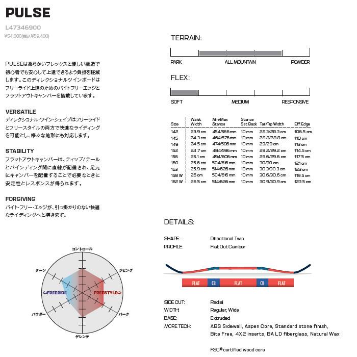 SALOMON（サロモン） 23-24 SALOMON スノーボード PULSE L47346900