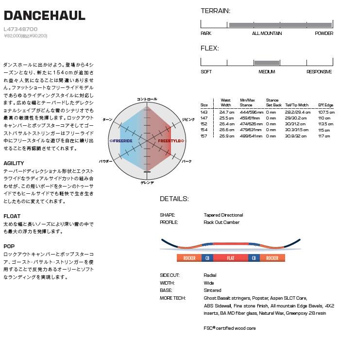 23-24 SALOMON スノーボード DANCEHAUL L47348700：正規品/サロモン/ダンスホール/メンズ/スノボ/板/snow｜brv-2nd-brand｜02