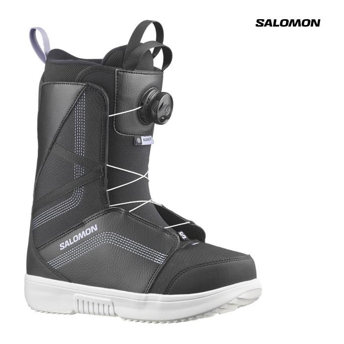 サロモン ブーツ 24cm レディース 美品 SALOMON（サロモン） 24-25 レディース ブーツ SCARLET BOA L47543000