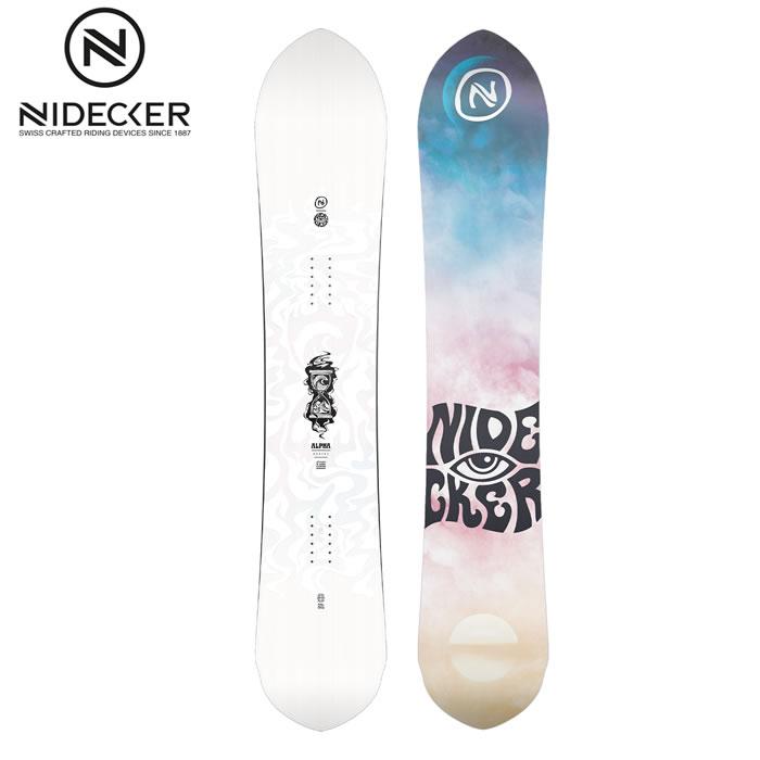 24-25 NIDECKER スノーボード ALPHA： 正規品/メンズ/ナイデッカー 