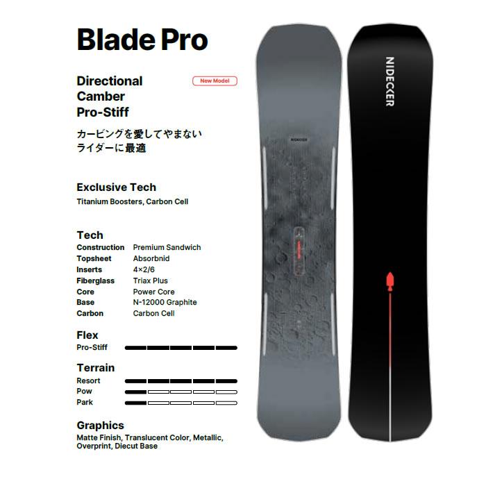 NIDECKER（ナイデッカー） 【予約商品】26-27 NIDECKER スノーボード 